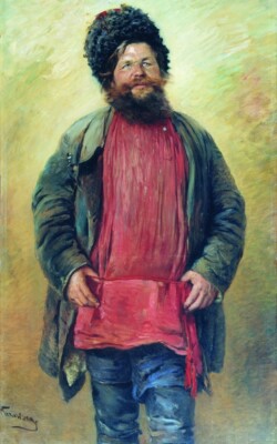 «Казак», 1875. Художник: Маковский К.Е. «Казак», 1875. Художник: Маковский К.Е.