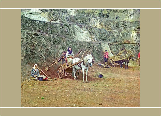«Горные работы на Бакальском руднике на Урале», 1910. Фотохудожник: Прокудин-Горский С.М. Библиотека Конгресса США, отдел эстампов и фотографий, Общественное достояние «Горные работы на Бакальском руднике на Урале», 1910. Фотохудожник: Прокудин-Горский С.М.